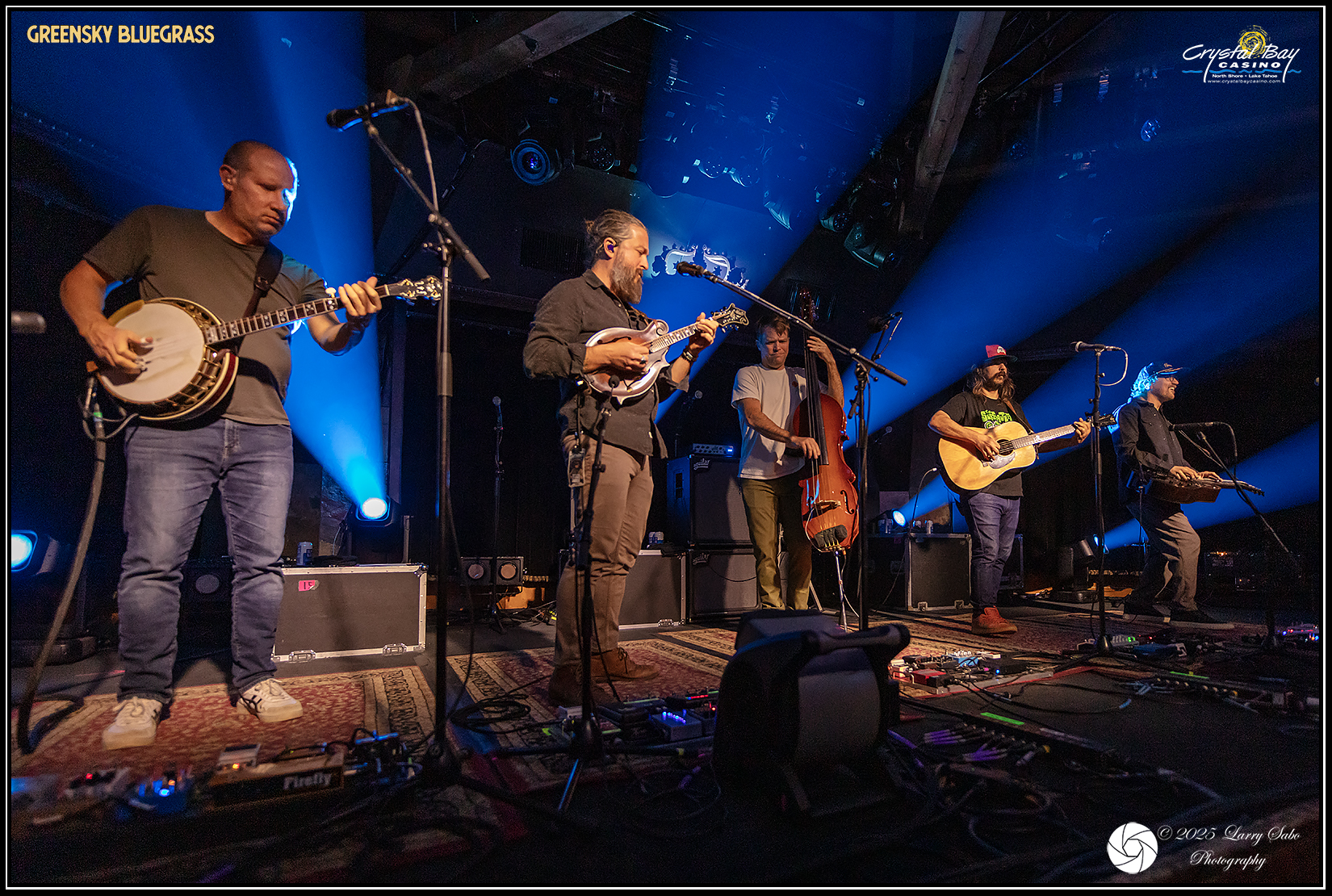Greensky Bluegrass performing on tour